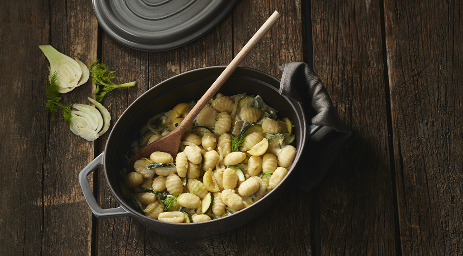 One pot pasta de Gnocchis